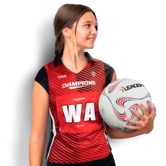 Sublimated Womens Netball Bibs Main